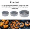 Airfryer Silicone Pot Round Heat Resistant Basket Plate Microwave Oven Liners Replacement Kitchen Cooker Baking Accessories