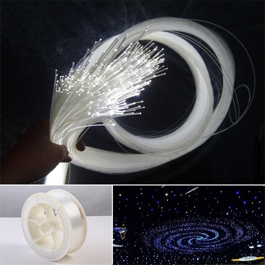 150Pcs 2M Super Bright 0.75mm PMMA Fiber Optic Cables