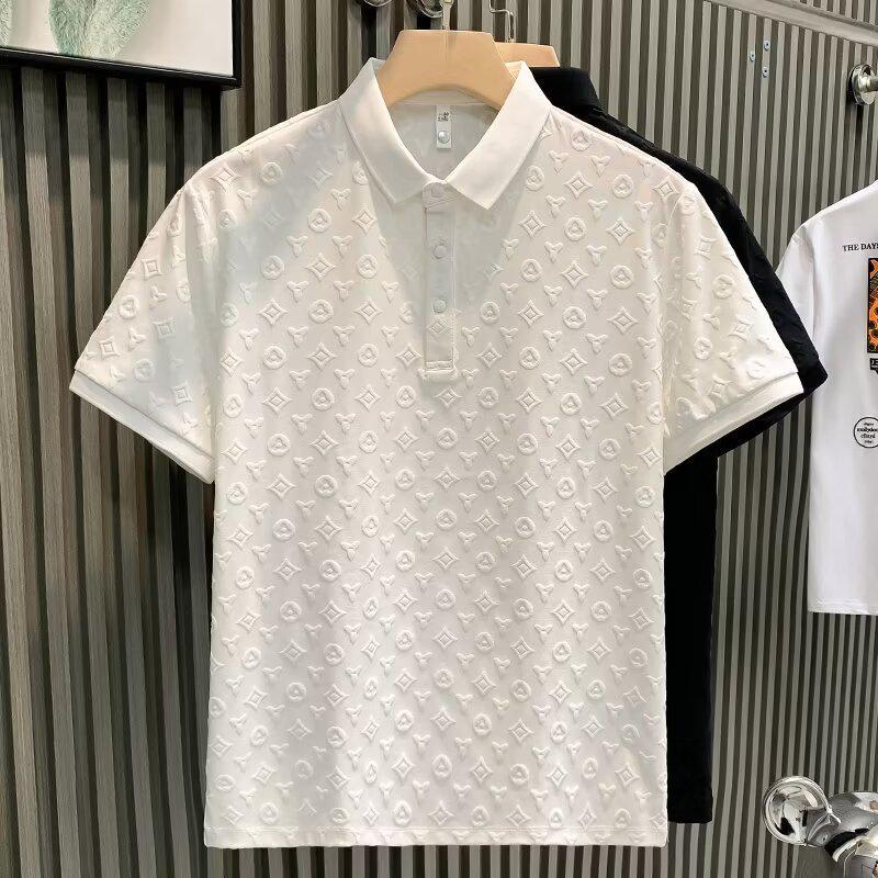 Men's Summer Trendy Korean Slim Fit Polo T-Shirt 2023