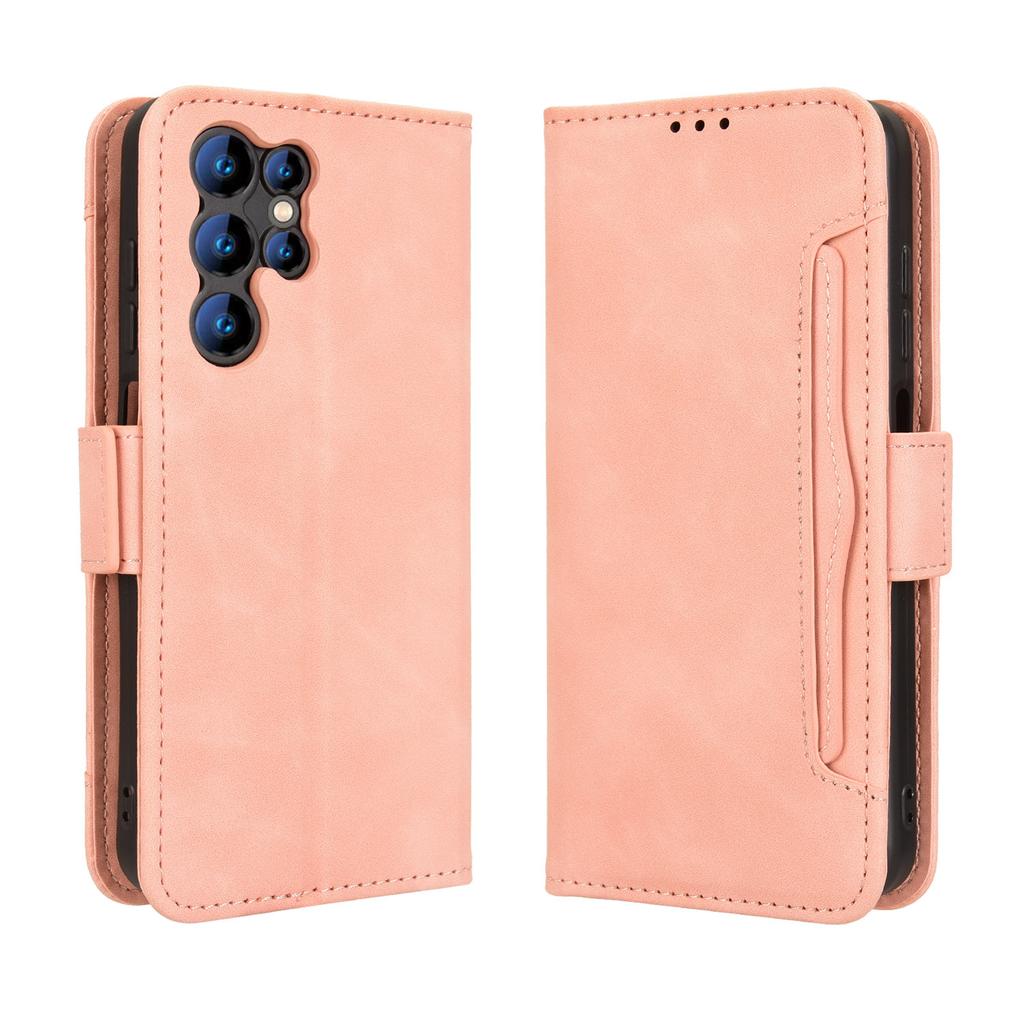 For Oukitel C61/Oukitel C61 Pro Leather Case Phone Wallet Cover with Multiple Card Slots