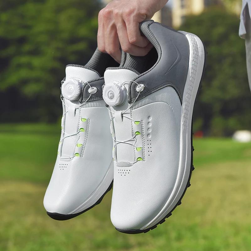 Professional Golf Shoes Men Luxury Golf Sneakers Light Weight Walking Footwears Mens Shoes