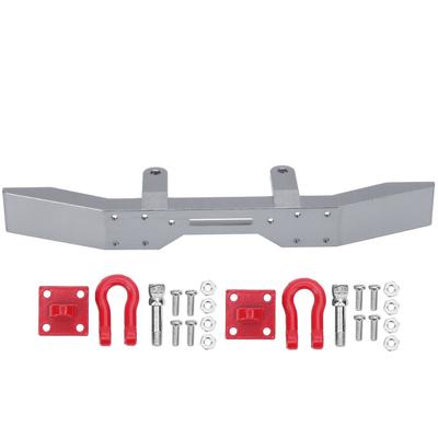 Aluminium Alloy Front Bumper CNC Polished Surface DIY for 1 16 RC Car Upgrade Parts Titanium
