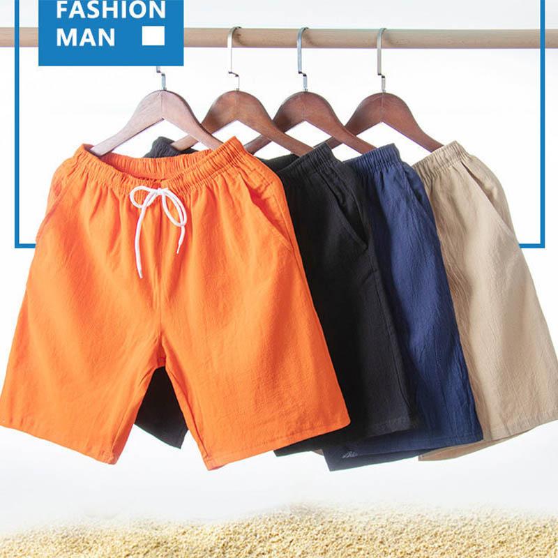 Summer Shorts Men's 5 Five-point Pants Loose Casual Fashion Korean Version Personality Sweat-absorbing Breathable Thin Shorts