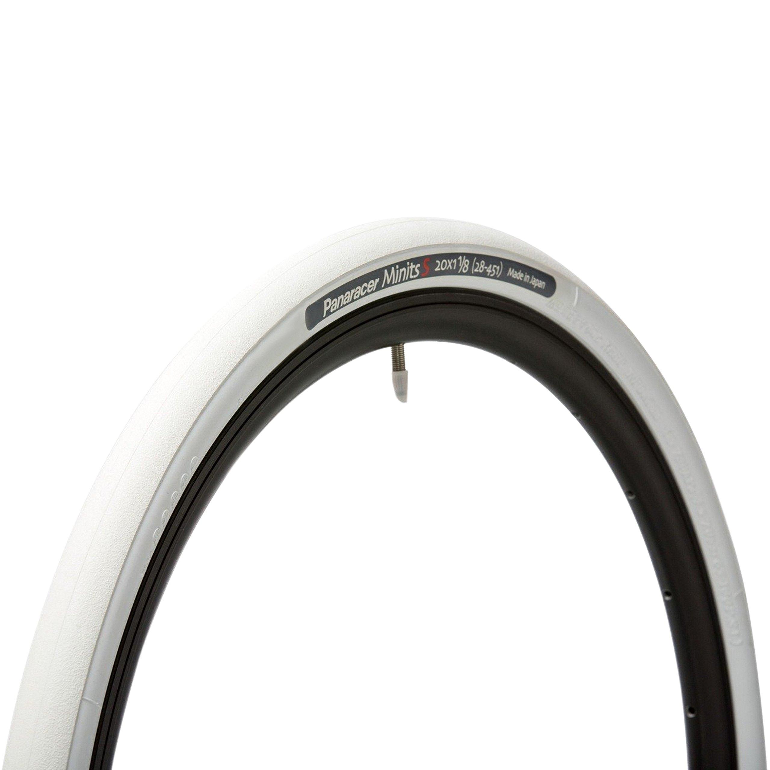 

Panaracer Clincher Tire S Side Wheel Folding [20×1 1/8] MINI-Z 8W2081MNTS-W White/White (Small Bicycle/City Riding/Commuting)