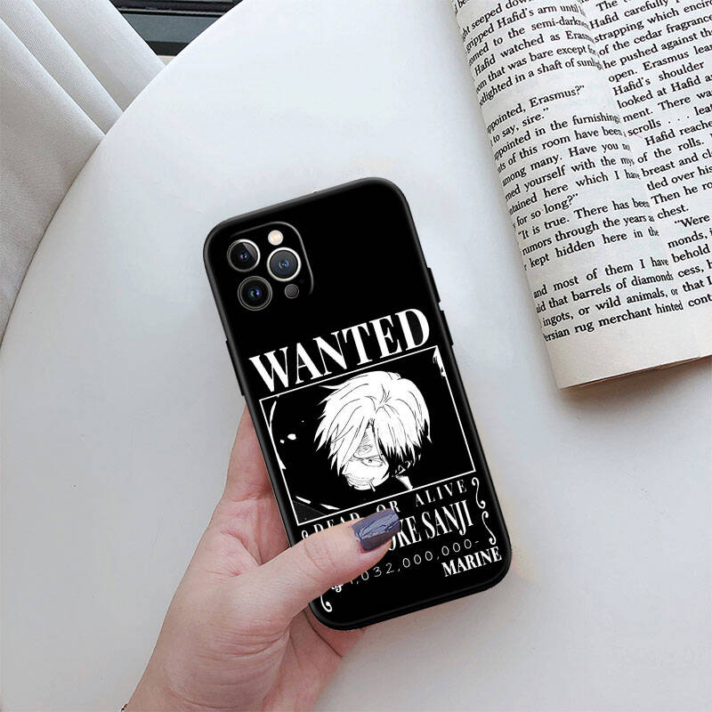 MH153 Wanted One Piece Phone Shell Case for iPhone 7 8 11 12 13 14 15 16 17 16E XS Pro Max XR X SE Air