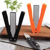 400/600 Grit Double Side Grindstone Pocket Size Grinding Tools Foldable Sharpener  Outdoor Tools