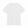Li Ning Pure Cotton Minimalist Round Neck Versatile Solid Color Basic Loose Casual Short Sleeve T-Shirt Unisex Tops White F-AVSV675-2