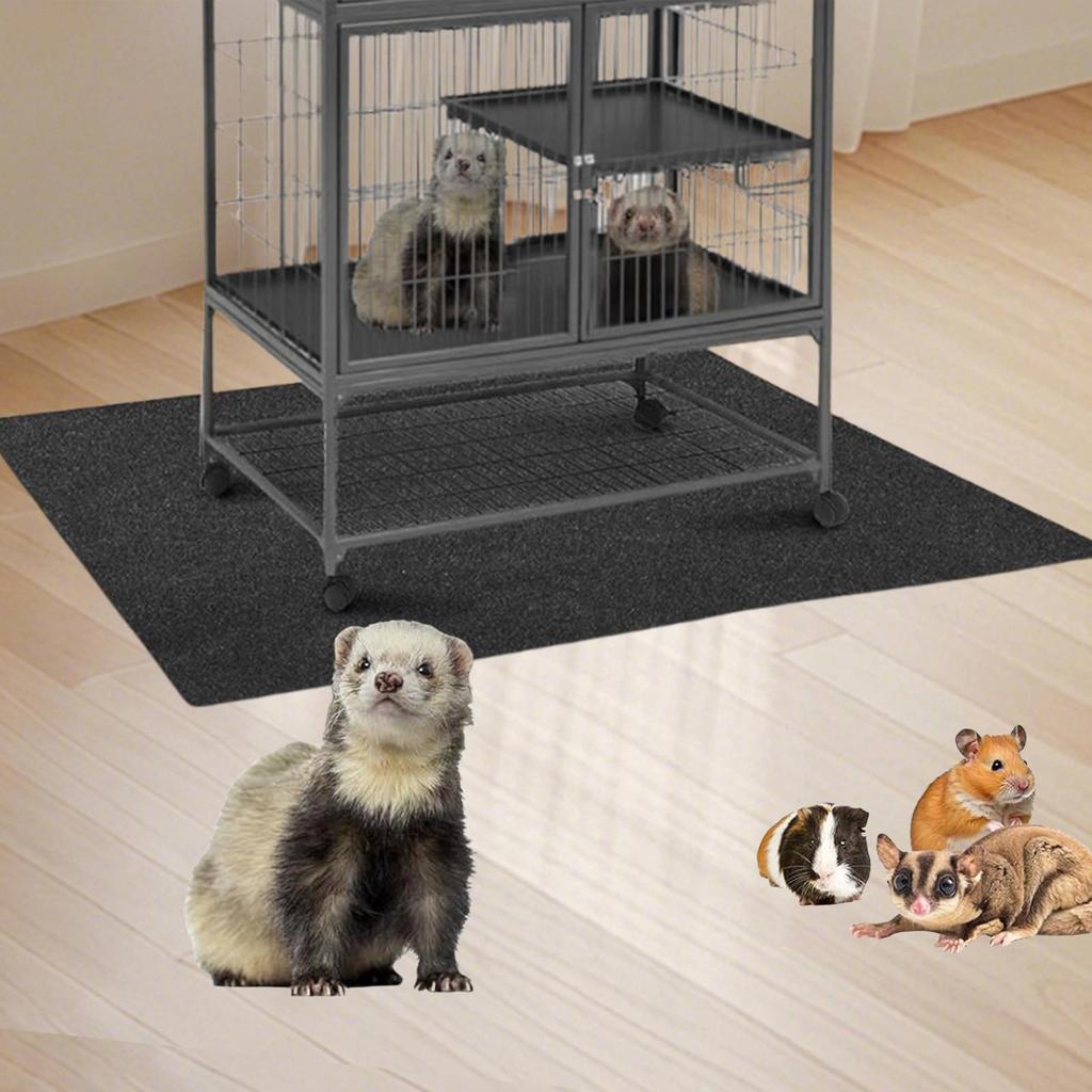 Non Slip Dog Crate Mat Waterproof Washable Kennel Pad Absorbent Cage Floor Liner for Puppy Training and Small Animals