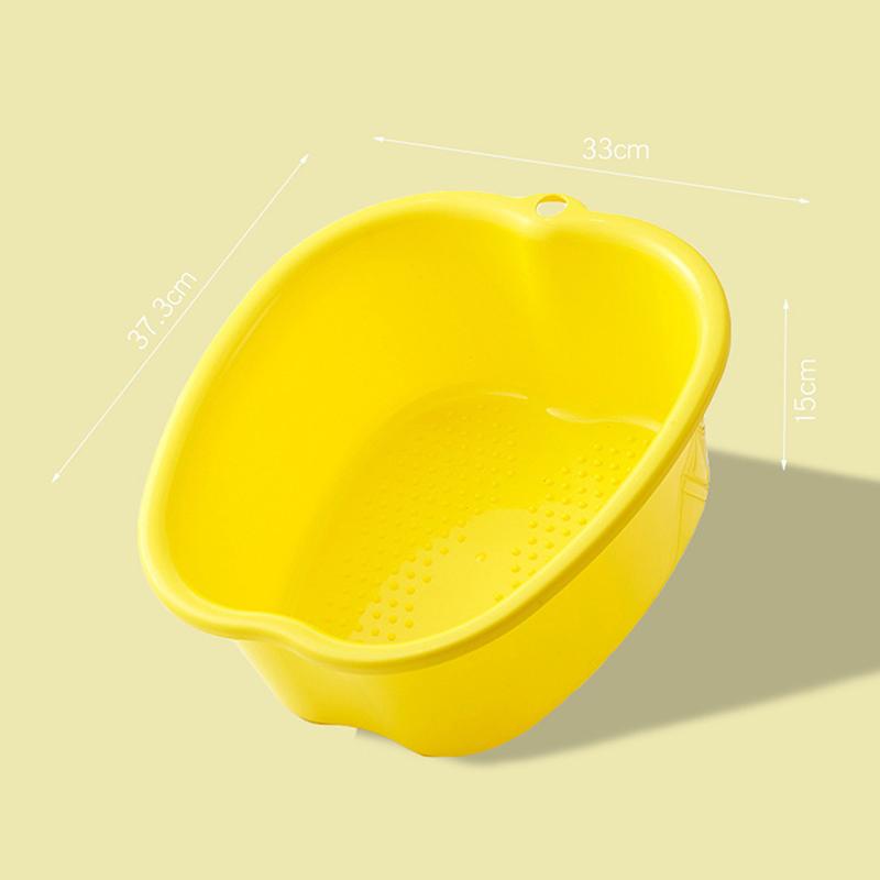 Velká vanička na nohy Silný pevný plast Velká lázeňská vanička na nohy Kbelík Namáčení nohou Detoxikační Pedikúra Masáž