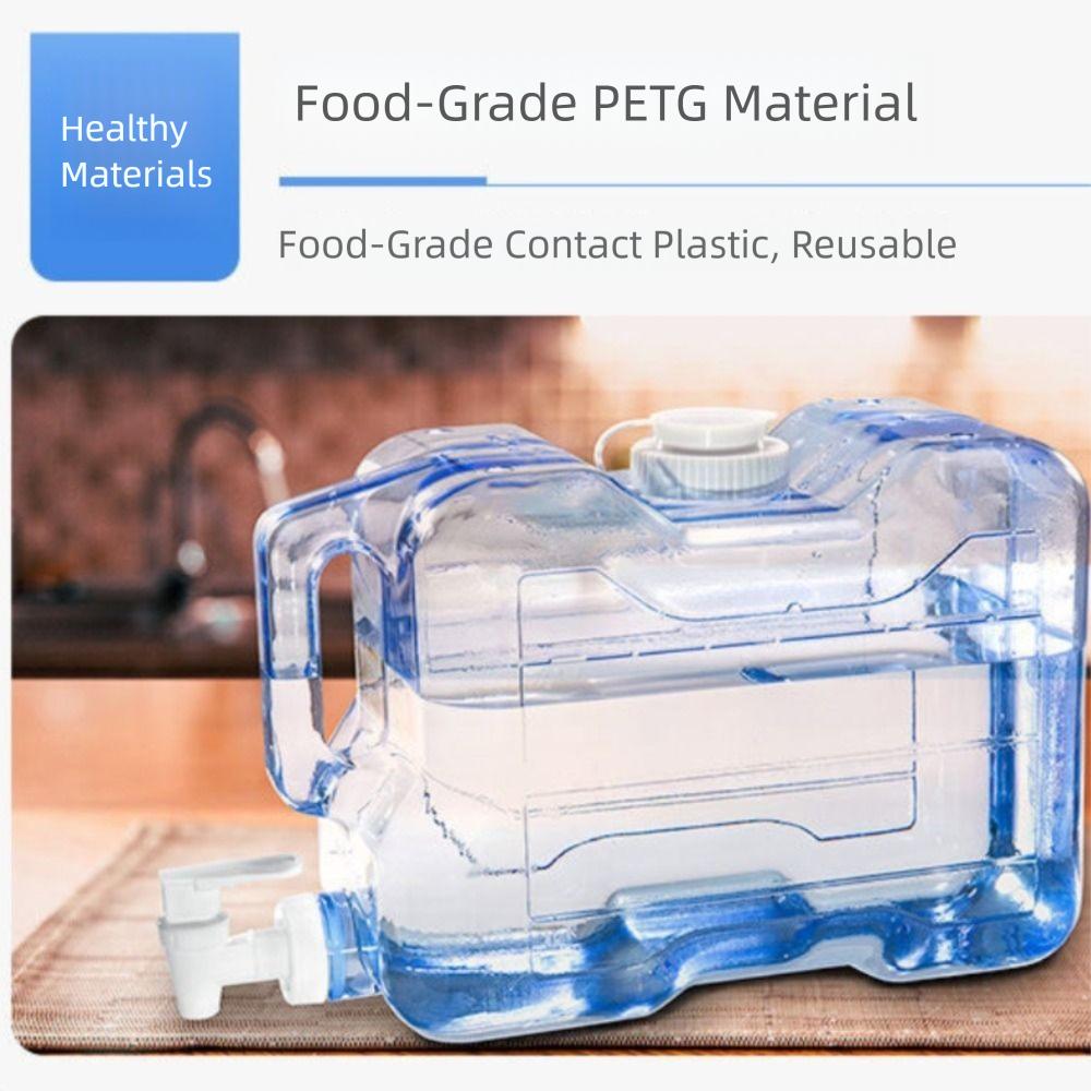 Large-Capacity Outdoor Drinking Bucket 4L Camping Water Tank  Travel Supplies