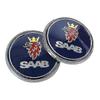 68mm Saab Auto-Motorhaubenemblem, Kofferraumdeckel- und Stoßstangenabzeichen, kompatibel mit Saab 93 und 95.