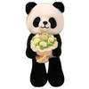 Fox Rabbit Panda Themed Plush Keychain Toy Hamster Flower Soft Pp Cotton Gift