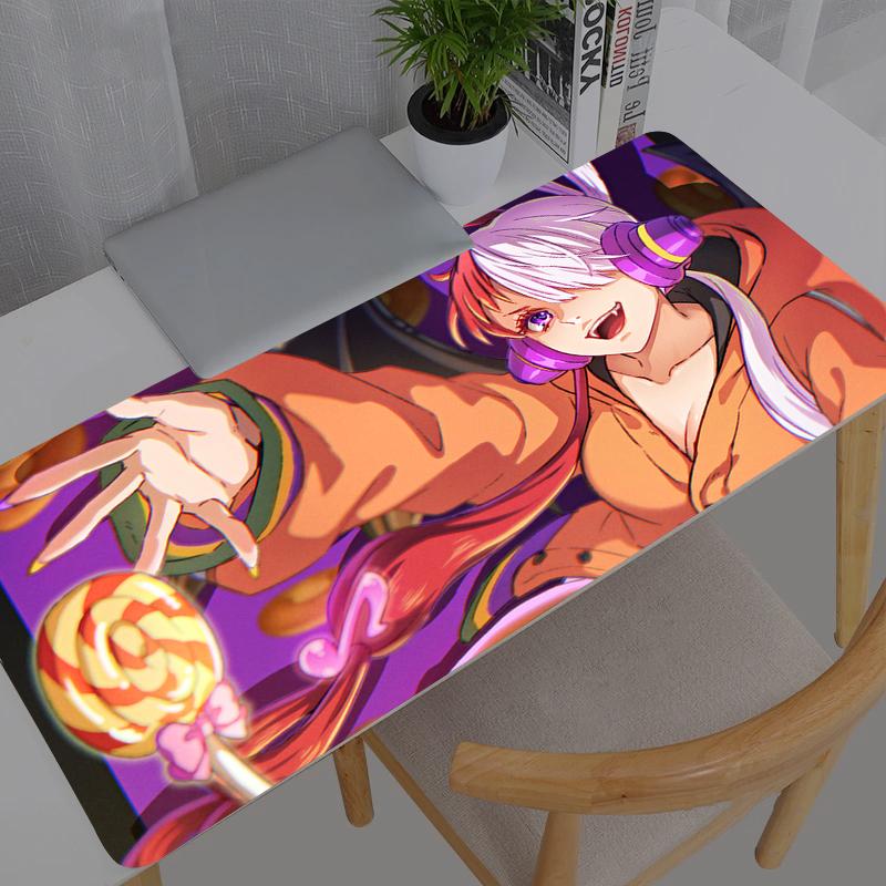 Kawaii Mouse Pad durable Anime Cute Girl Gabinete Gamer Computer One Piece Desk Mat Keyboard Gaming Accessories Mousepad