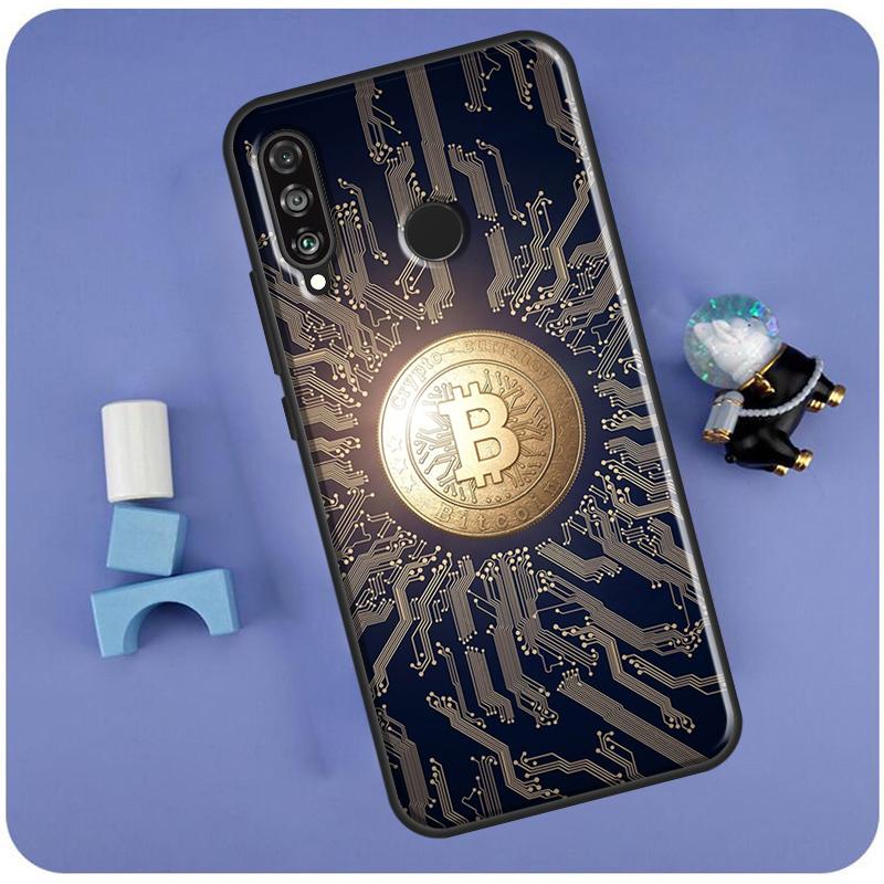 Bitcoin For Huawei Nova 3i 7i 8i 11i 12i 9 10 SE Y60 Y61 Y70 Y72 Y73 Y90 Y91 P20 P30 P40 Lite Case