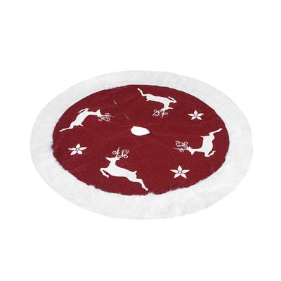 Rug Area Rugs Christmas Tree Skirt Party Supply Decoration Bottom Floor Mat Stylish