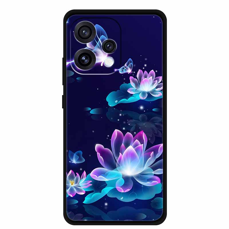 For Oppo Reno15 5G Case Coque Black Soft TPU Silicone Phone Case For Oppo Reno 15C Back Covers Case 6.59" Shockproof Fundas Para