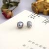 Natural Freshwater Pearl Earrings for Women 925 Silver Earrings, Simple and Small Style Earrings