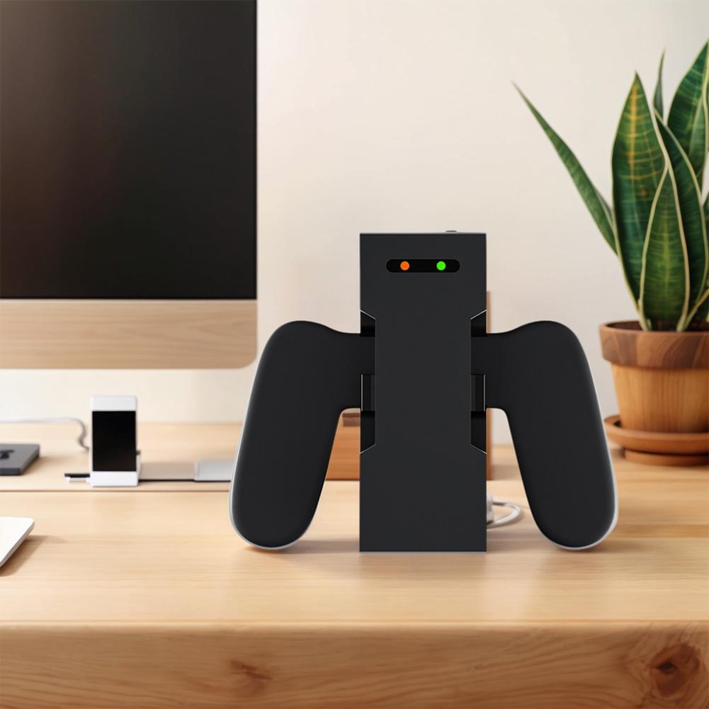 USB Powered Controller Charger for Nintendo Switch 2 Rapid Charging with Overvoltage and Short Circuit Safety Charging Grip