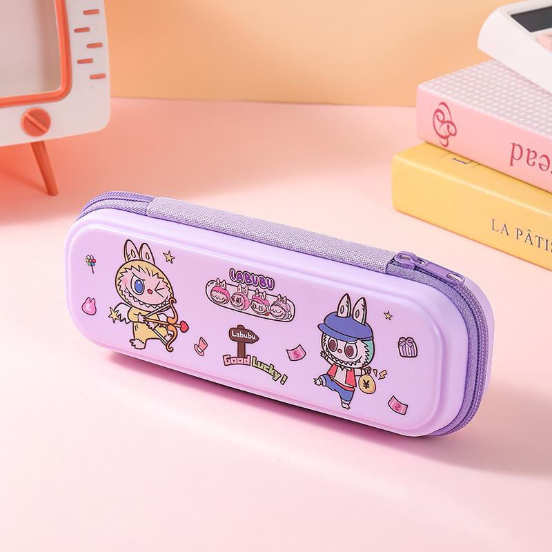 Cartoon Large-Capacity Pencil Case - Kids' Stationery Storage Box