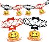 Paper Garland Halloween Pumpkins 200Cm