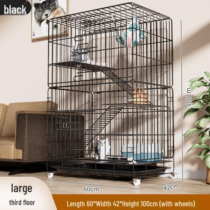 Double Layer Indoor Cat Cage Villa