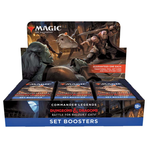 Magic: The Gathering Commander Legends: Battle of Baldur's Gate Booster Set (English Version) (Box) D10050000 MTG Trading Card Wizards of the Coast D1