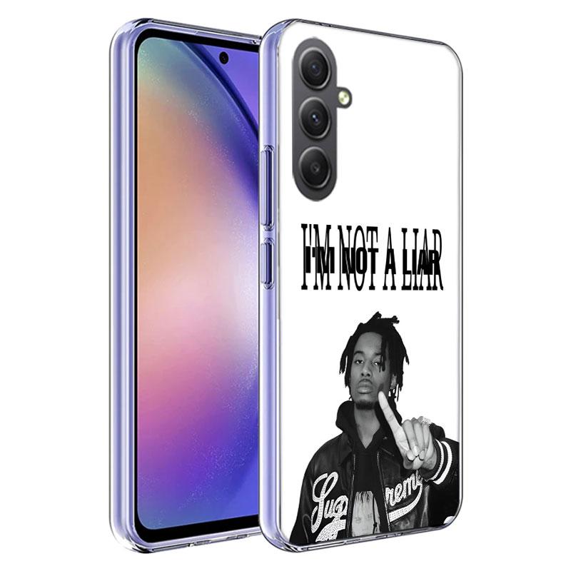 I AM MUSIC P-Playboi Carti Phone Case For Samsung A54 A34 A24 A14 A53 A33 A23 A13 A52S A32 A22 A12 A17 Galaxy A03S A04S A02S A42