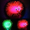 Random Baby Elastic Toy Vent Ball Glowing Hair Flash Ball Elastic Glow Hair Ball LED Light Up Toy