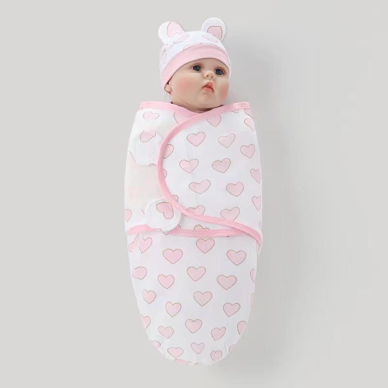 1pc Baby Swaddle Wrap Soft Cocoon Baby Blankets Newborn Swaddle Wrap Warm Cotton Baby Bedding Blanket