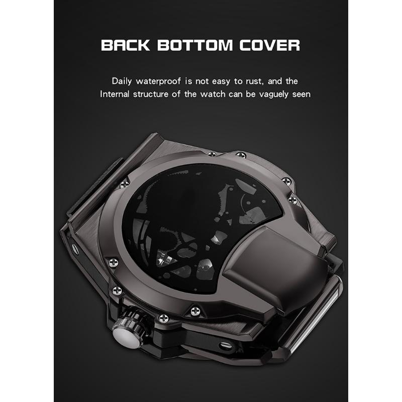 SANDA New World of Warcraft Drive Men's Watch Fashion Calendar Nights Light Syonatological Watch