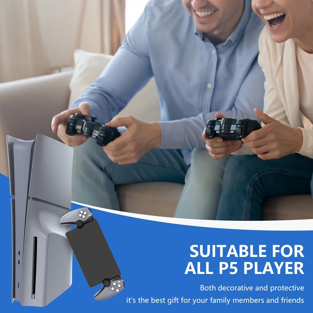 Premium ABS Replacement Shell Accessories for PS5 Slim Protective Cover Hard Faceplate Fit for Playstation 5 Slim Spider Version