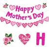 Surprise Mother's Day Hanging Paper Cards Romantic DIY Paper Pull Flags  Festival