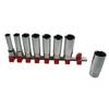 SK11 (SK11) Deep Socket Set SHS308D Clip Color: Red Drive Angle: 9.5mm 8 Pieces 1 Set
