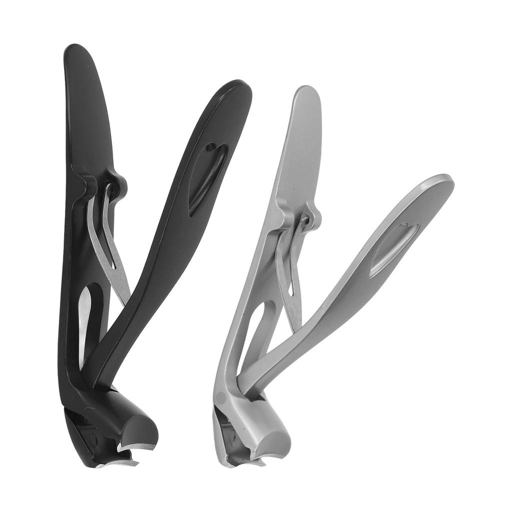Nail Clippers for Seniors Thick Toenails Large Angled Head Ergonomic Wide Opening Heavy Duty Cutter