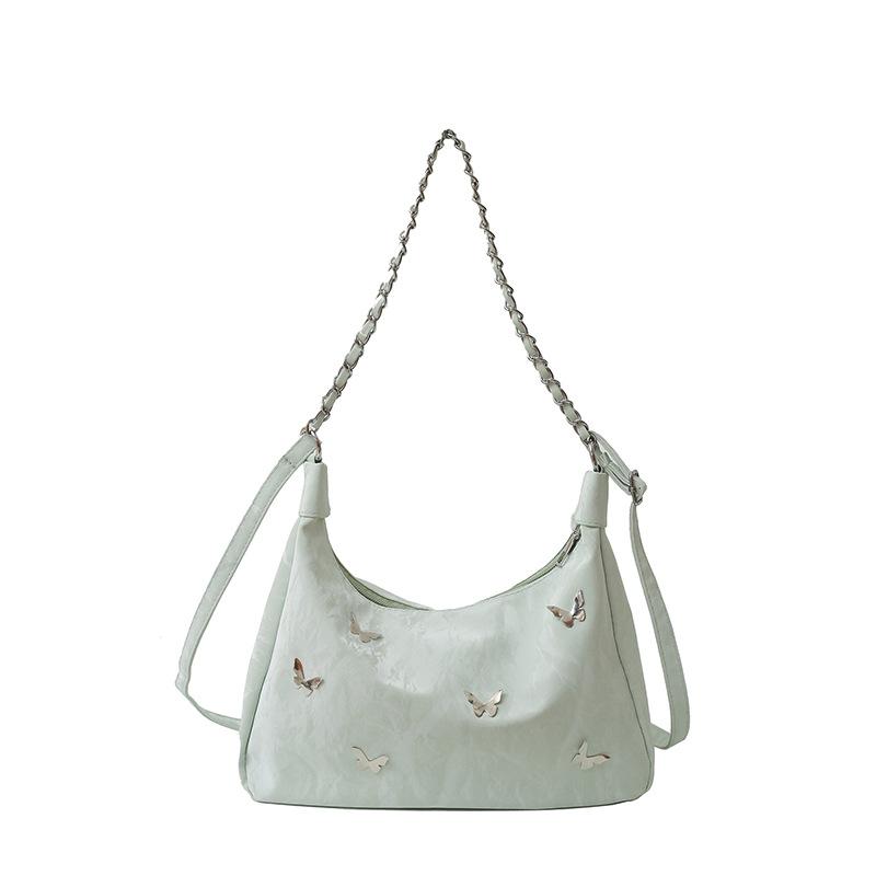 Bags Women's, New Fashion Summer Butterfly Crossbody Bag Popular One Shoulder Underarm Bag Large Capacity Commuter Bag