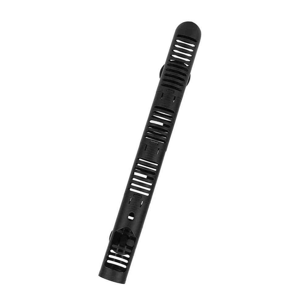 Protective Aquarium Heater Case Plastic Construction Detachable Cover Detachable Heater Cover Suction Cups Included Black
