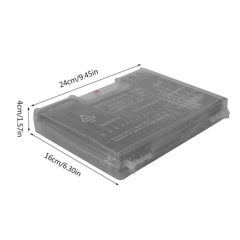 300 Pieces Multifunctional Drill Bits Set 2-10mm Twist Drill Bits 5-10mm Expansion Screws Set Woodworking Tools for DIY