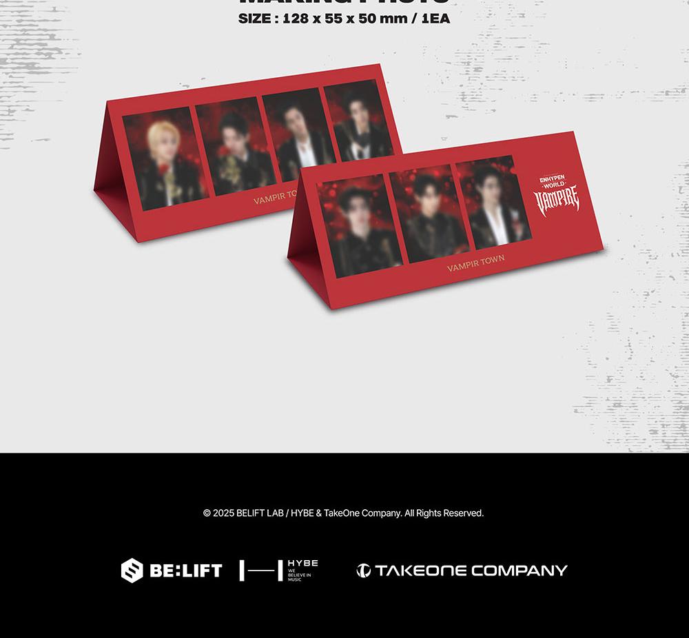 (VAMPIRE BASIC Ver.) ENHYPEN - WORLD COUPON CARD COLLECTION