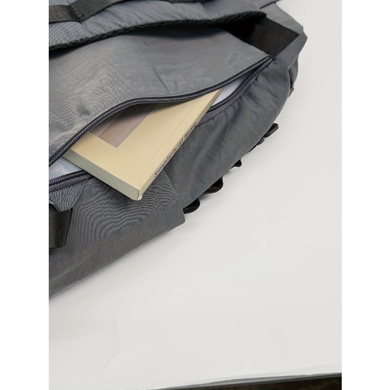 Women's Color Matching Casual Backpack Computer Bag