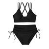 Women's Swimwear Sense Bikini With Chest Pad No Steel Bra Swimwear