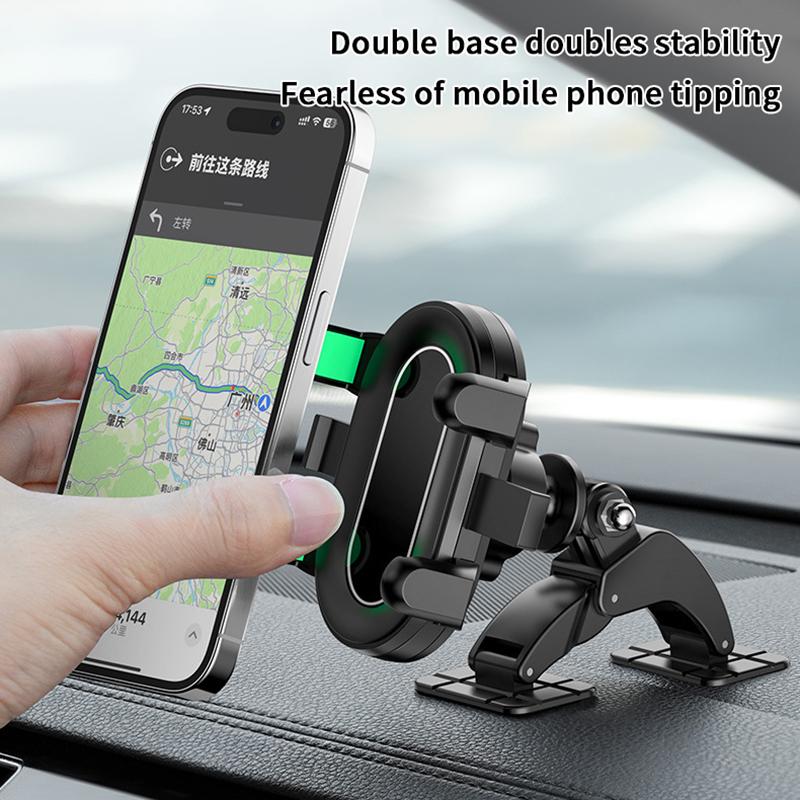 1PCS Universal Car Phone Mount Dashboard Air Vent Clip Holder with Adjustable Ball Head 360 Degree Phone Support Bracket