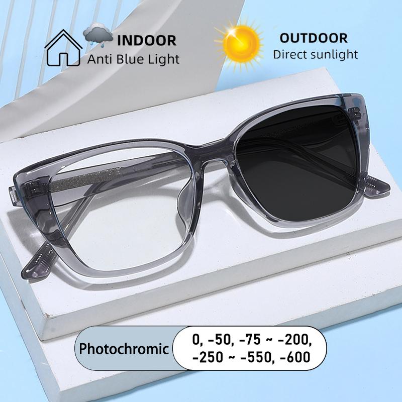 Design Women Cat's Eye Frame Core Insert Legs Nearsighted Eyeglasses Prescription Nearsight Anti Blue Light Men Myopia Eyeglass