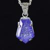 925 Sterling Silver Fancy Pendant 51 Ct CERTIFIED Natural Purple Tanzanite MY.PD-165-NS