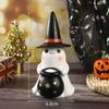 Halloween Glow Ghost Decorations, Outdoor Standing Ghost, Front Porch Yard Resin Crafts,