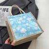Cute Cartoon Love Souvenir Girl Japanese Ins Small Tutoring Bag Summer Outing Hand Bento Bag