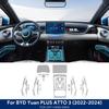 For BYD Atto 3 Yuan Plus   2024 Car Interior Center Console Transparent TPU Protective Film Navigation Anti-scratch