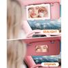 SEALIGHT Car Sun Visor Vanity Mirror, 1X/3X Magnification Makeup Mirror with Lights, Rechargeable 3 Light Modes & 60 LEDs, Dimmable Touch Control