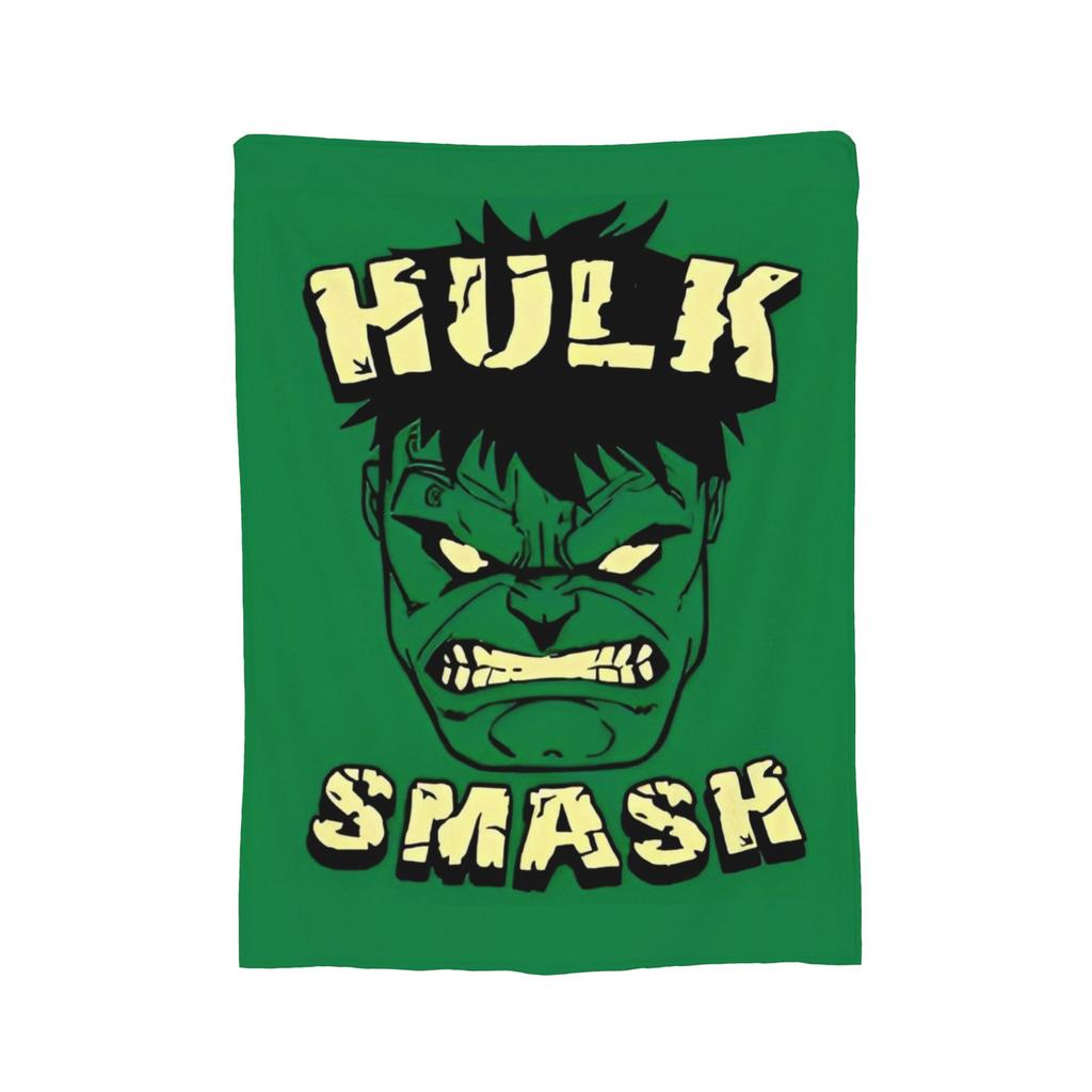 Hulk Retro Vintage Samt-Kuscheldecken Decke für Bettwäsche Sofa Super Warm Bettüberwurf,