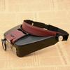 Head Mounted Led Light Reading Electronic Repair Magnifying Glass Abs Resin Acrylic Lens