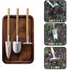 KERURU Gardening Succulent Bonsai Mini Stainless Steel with Matte Weeding and Transplanting Trowel Tools, Tools, Tools, 3-Piece Set, Shovel, Rake,
